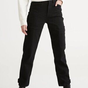Duer All-Weather Denim High Rise Barrel Pant
